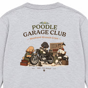 Poodle Garage Club プードル ガレージクラブ「RIDE - FIX - REPEAT」 ロンT 長袖Tシャツ|バックプリント