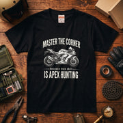 APEX HUNTING | バイク スーパースポーツ マシン レーシング グラフィック Tシャツ【バイク乗りの日常・ツーリング・オシャレ・ギフトに最適】