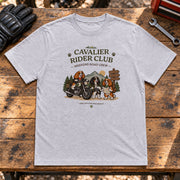 Cavalier Rider Club  キャバリア ライダークラブ「Weekend Road Crew」 Tシャツ｜フロントプリント