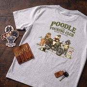 Poodle Touring Club プードル ツーリングクラブ「Sunday Road Crew」 Tシャツ｜バックプリント
