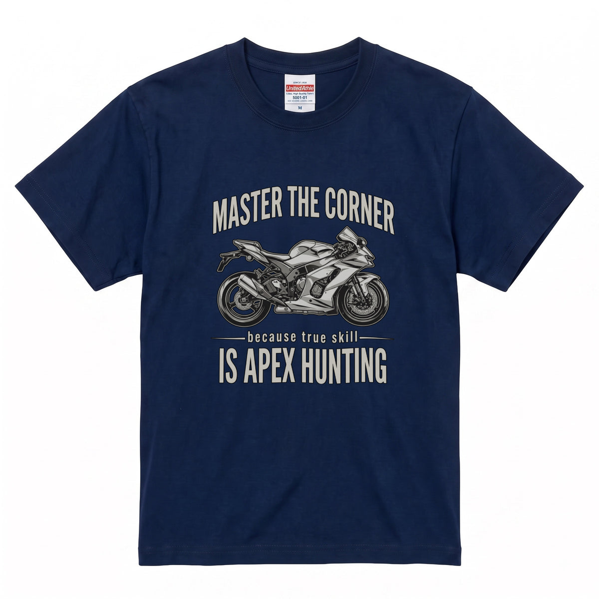 APEX HUNTING | バイク スーパースポーツ マシン レーシング グラフィック Tシャツ【バイク乗りの日常・ツーリング・オシャレ・ギフトに最適】