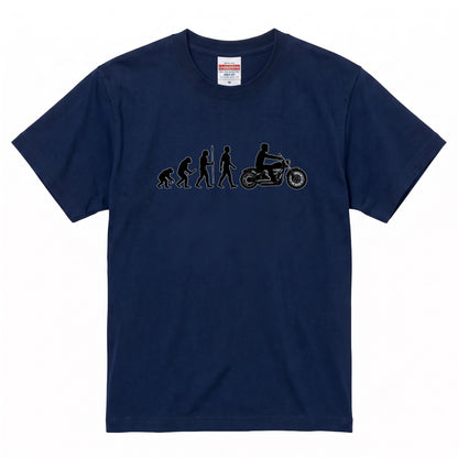 バイク進化論 イラストTシャツ | RIDERSMODE