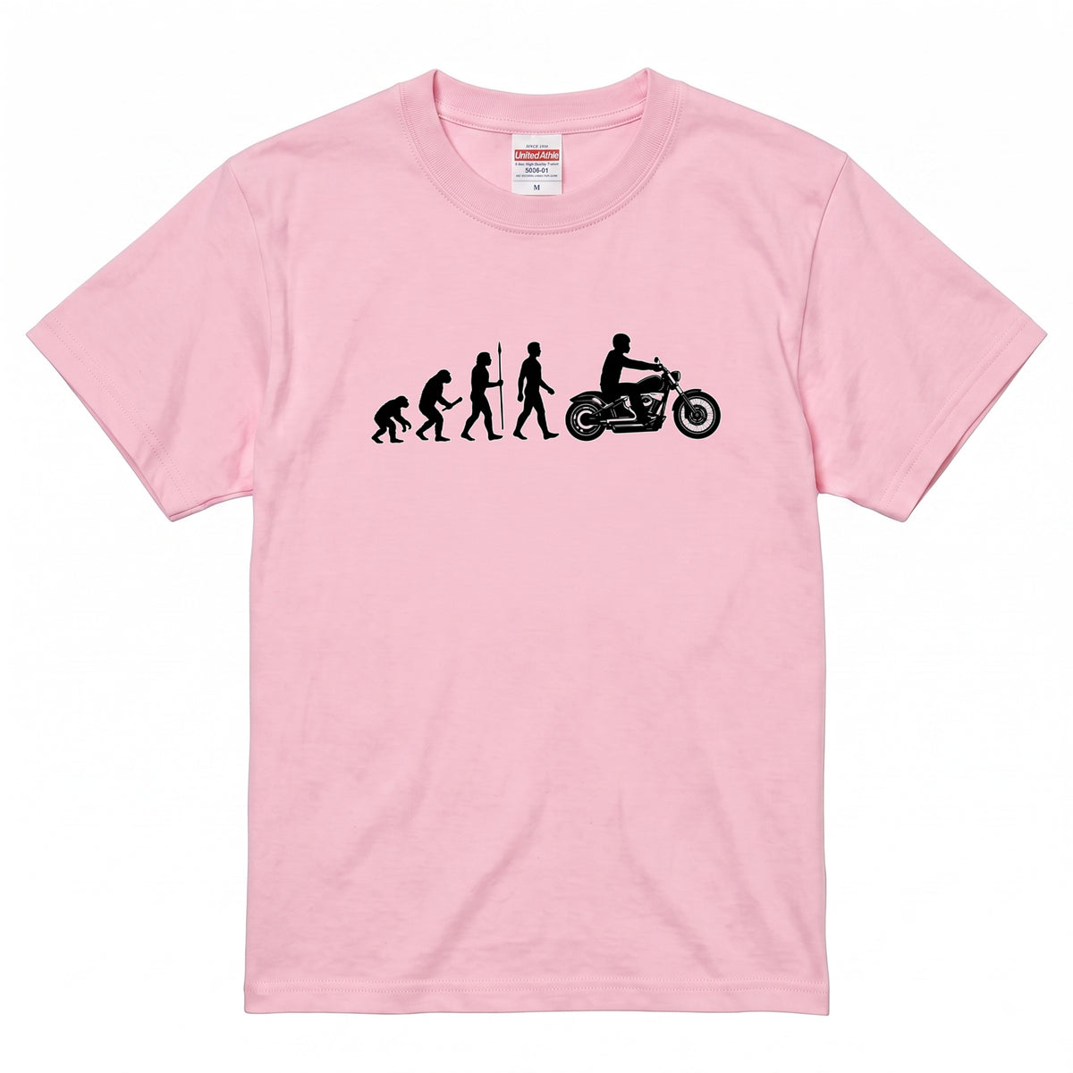 バイク進化論 イラストTシャツ | RIDERSMODE