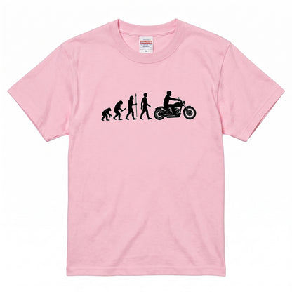 バイク進化論 イラストTシャツ | RIDERSMODE