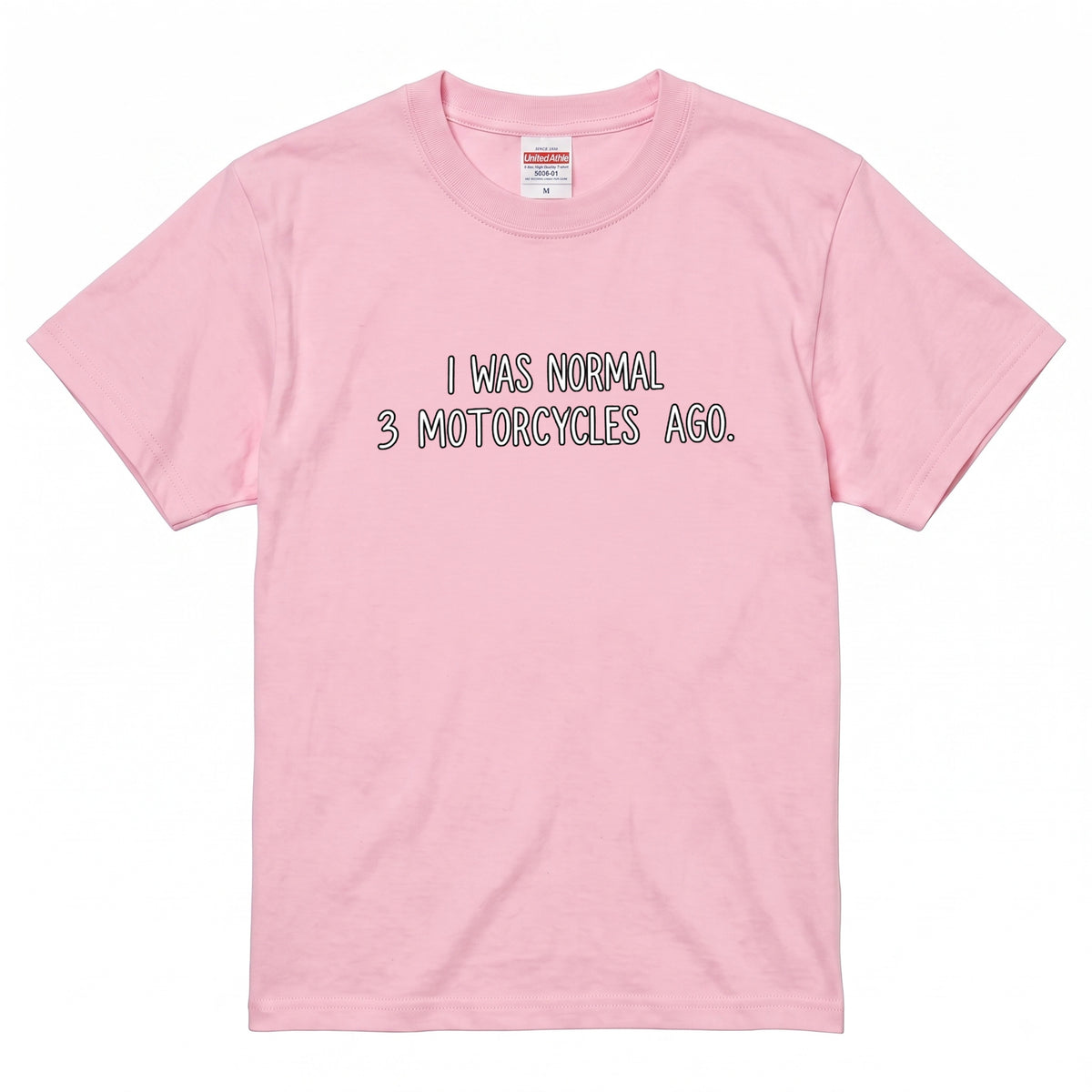 I Was Normal 3 Motorcycles Ago パロディTシャツ | RIDERSMODE