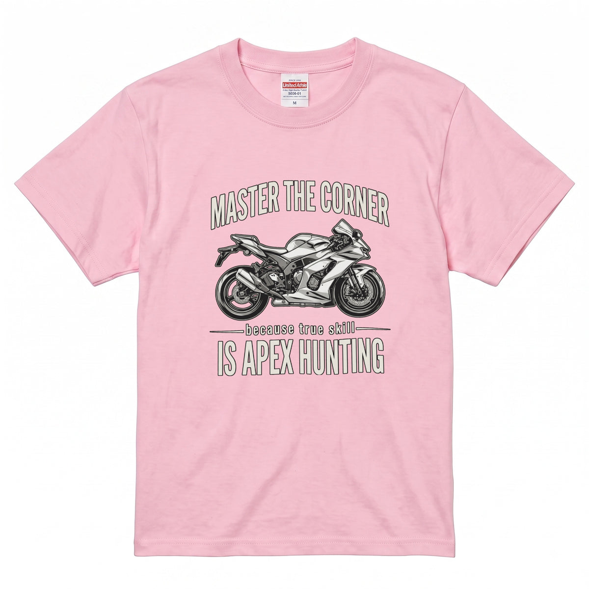 APEX HUNTING | バイク スーパースポーツ マシン レーシング グラフィック Tシャツ【バイク乗りの日常・ツーリング・オシャレ・ギフトに最適】