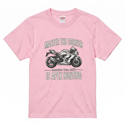 APEX HUNTING | バイク スーパースポーツ マシン レーシング グラフィック Tシャツ【バイク乗りの日常・ツーリング・オシャレ・ギフトに最適】
