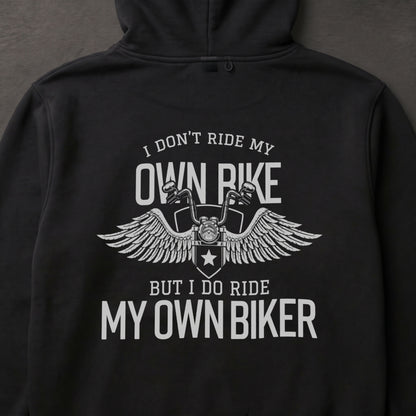 MY OWN BIKER ウィング バックプリント バイクパーカー