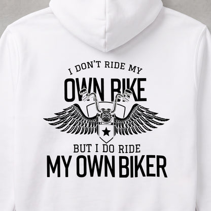 MY OWN BIKER ウィング バックプリント バイクパーカー