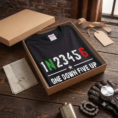 One Down Five Up ギアチェンジTシャツ | RIDERSMODE