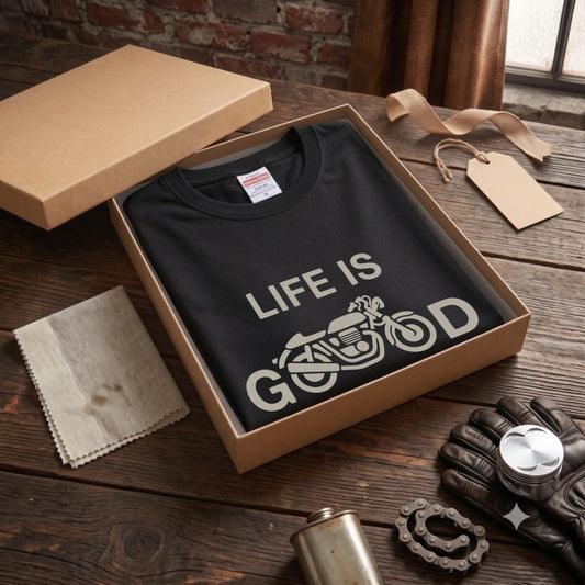 Life Is Good バイクデザインTシャツ | RIDERSMODE