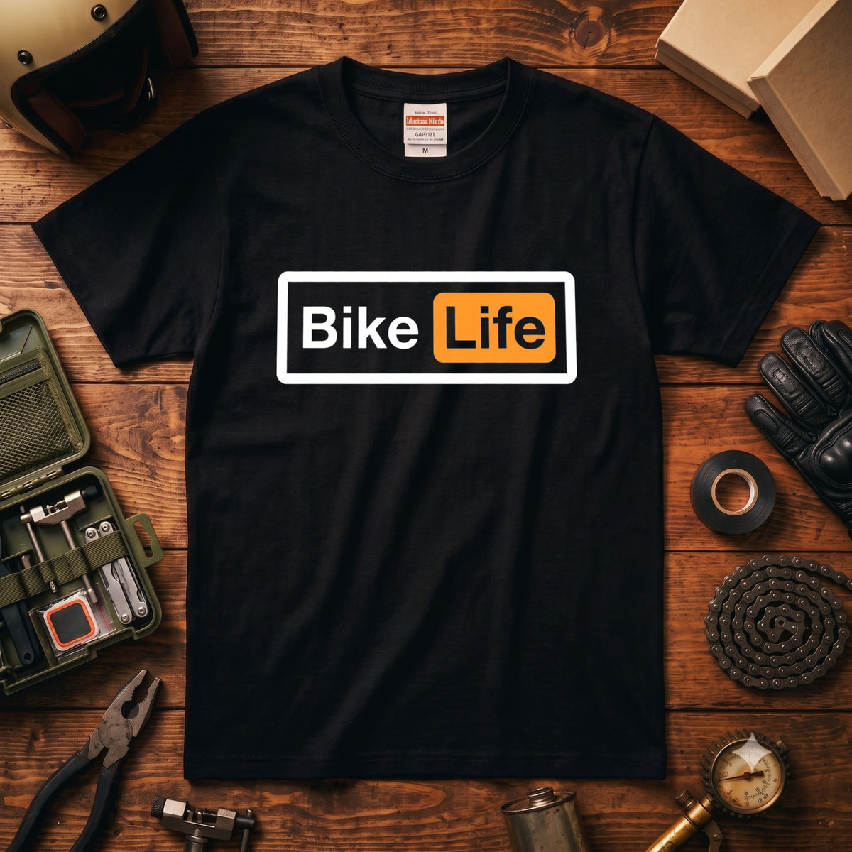 バイク・自転車ライフ Bike Life Tシャツ | RIDERSMODE
