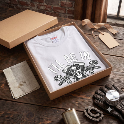 MY OFFICE | アメリカン クラシック Vツイン バイカー グラフィック Tシャツ【バイク乗りの日常・ツーリング・オシャレ・ギフトに最適】