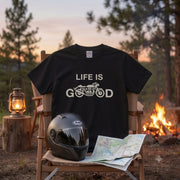 Life Is Good バイクデザインTシャツ | RIDERSMODE
