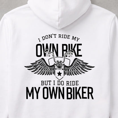 MY OWN BIKER バックプリント ホワイト 詳細